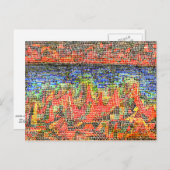 Klee - Meeresklippen Postkarte (Vorne/Hinten)