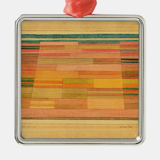 Klee - Messfelder Ornament Aus Metall (Vorne)