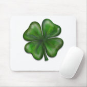 Klee mit 4 Blättern Mousepad (Mit Mouse)