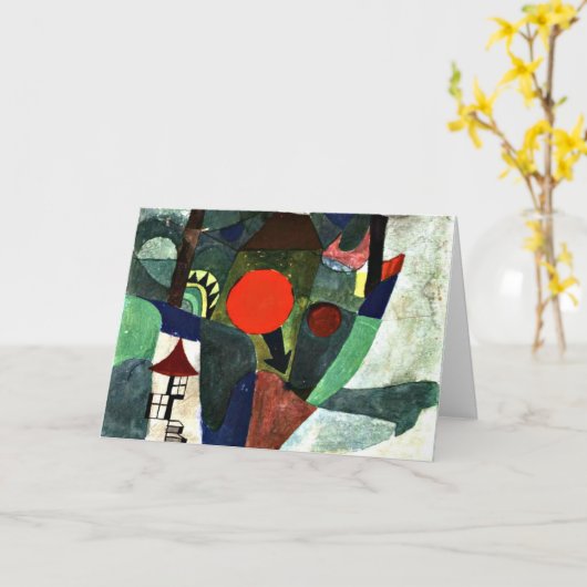 Klee - Mit der Einstellung Sun Karte (Gelbe Blume)