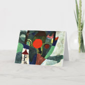 Klee - Mit der Einstellung Sun Karte (Vorderseite)