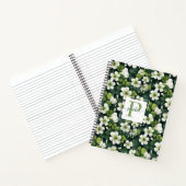 Klee Mit Monogramm Notizblock (Innenseite)