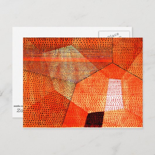 Klee - Modell 105, Polyphonie in Farbe Postkarte (Vorne/Hinten)