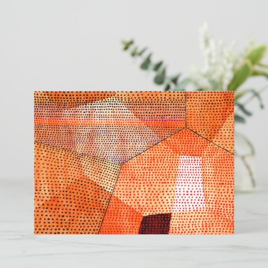 Klee - Modell 106, Polyphonie in Farbe, Karte (Stehend Vorderseite)