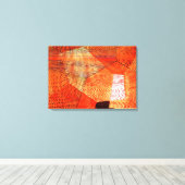 Klee - Modell 106, Polyphonie in Farbe Leinwanddruck (Insitu (Holzboden))