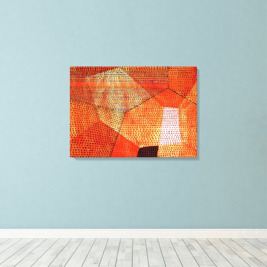 Klee - Modell 106, Polyphonie in Farbe Leinwanddruck (Insitu (Holzboden))