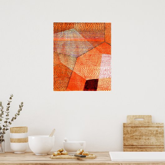 Klee - Modell 106, Polyphonie in Farbe Poster (Küche)