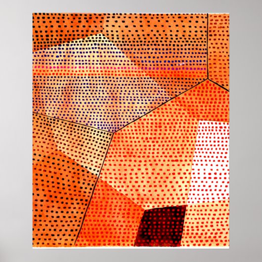 Klee - Modell 106, Polyphonie in Farbe Poster (Vorne)