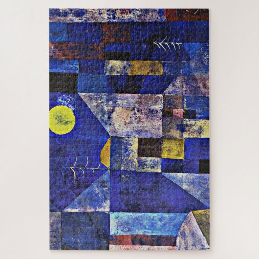 Klee - Mondlicht, abstrakte Kunst, Puzzle (Vertikal)