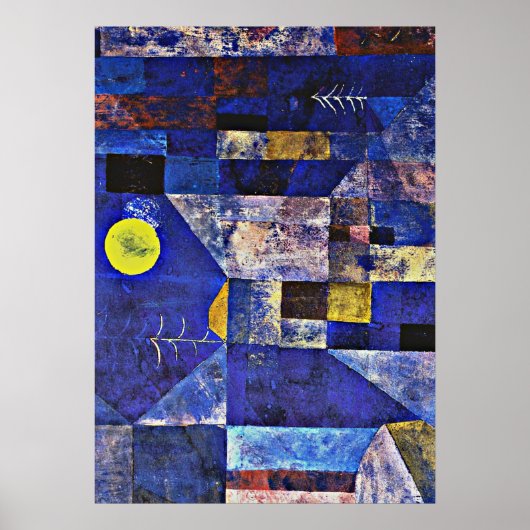 Klee - Mondlicht Poster (Vorne)