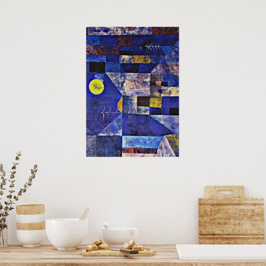 Klee - Moonlight Poster (Küche)