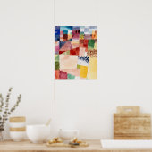 Klee - Motif aus Hammamet Poster (Küche)