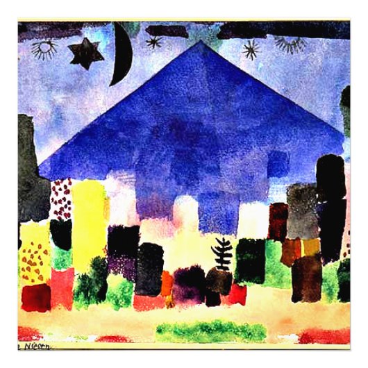 Klee - Mount Niesen Fotodruck (Vorne)