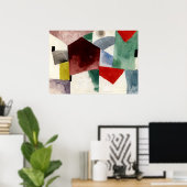 Klee - Müdigkeit in einer geräumigen Stadt Poster (Heimbüro)