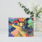 Klee - Murnau-Straße mit Frauen, Postkarte (Stehend Vorderseite)