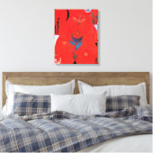 Klee - Mythos der Blume Leinwanddruck (Insitu (Schlafzimmer))