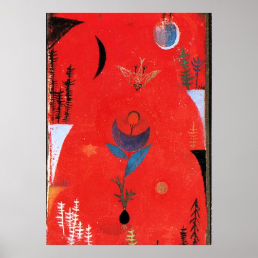 Klee - Mythos der Blume Poster (Vorne)