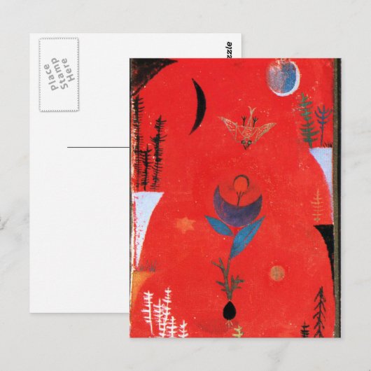 Klee - Mythos der Blume Postkarte (Vorne/Hinten)