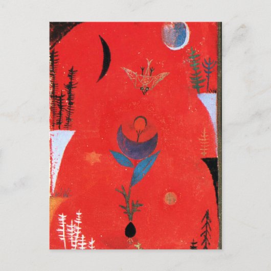 Klee - Mythos der Blume Postkarte (Vorderseite)