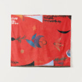 Klee - Mythos der Blume Wandteppich (Vorderseite (Horizontal))