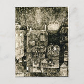 Klee - Nachteindruck einer Südstadt Postkarte (Vorderseite)