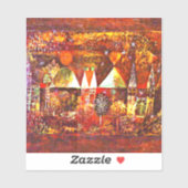 Klee - Nachtfeste Aufkleber (Blatt)