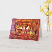 Klee - Nachtfeste Karte (Gelbe Blume)