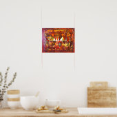 Klee - Nachtfeste Poster (Küche)