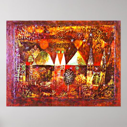 Klee - Nachtfeste Poster (Vorne)