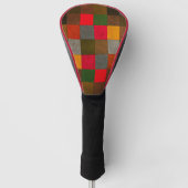 Klee - Neue Harmonie, buntes geometrisches Design Golf Headcover (Vorderseite)