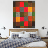 Klee - Neue Harmonie Leinwanddruck (Insitu (Schlafzimmer))