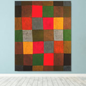 Klee - Neue Harmonie Leinwanddruck (Insitu (Holzboden))