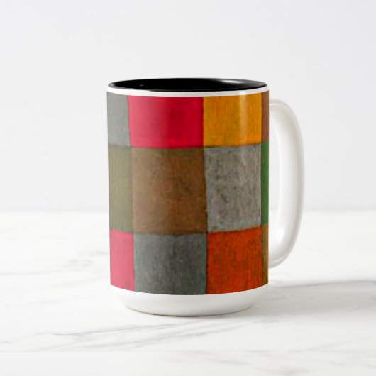 Klee - Neue Harmonie, Zweifarbige Tasse (VorderseiteRechts)