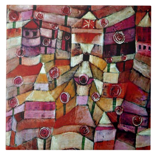 Klee - Ose Garten, Fliese (Vorderseite)