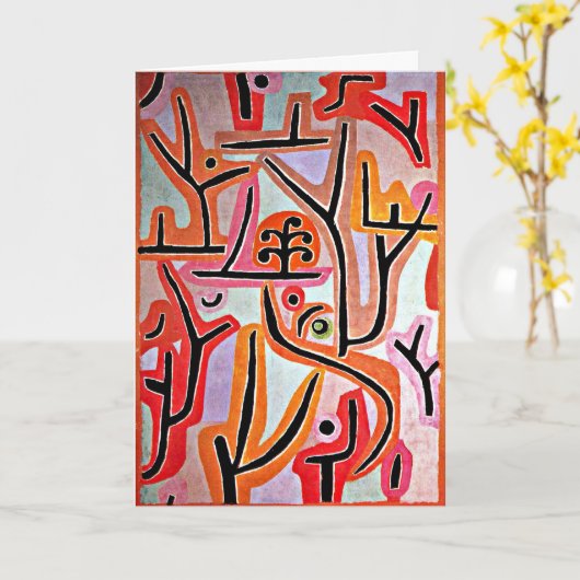 Klee - Park Bei Lu Karte (Gelbe Blume)