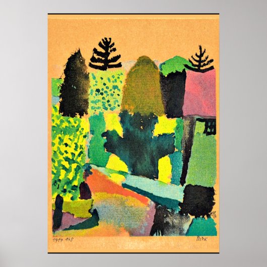 Klee - Park Poster (Vorne)