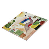 Klee - Pathetische Wasserfarbe Fliese (Seite)