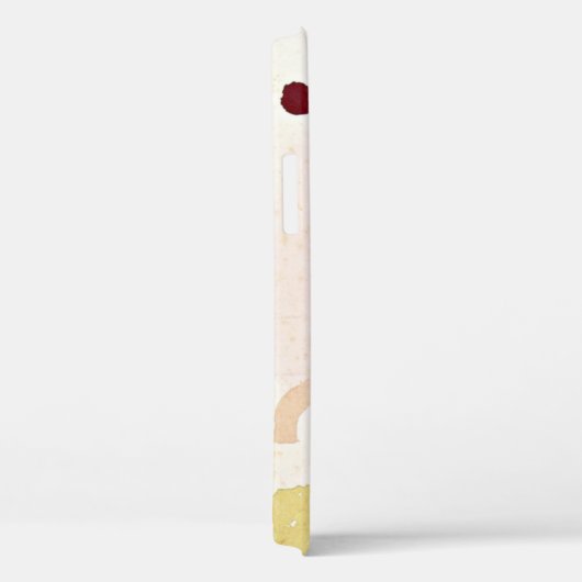 Klee - Pathetische Wasserfarbe, rot Case-Mate iPhone Hülle (Rückseite / Rechts)