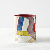 Klee - Pathetische Wasserfarbe, rot Tasse (Zentrum)