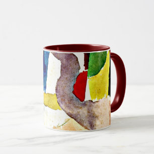 Klee - Pathetische Wasserfarbe, rot Tasse