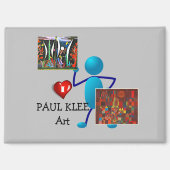 Klee - Paul Klee Art Magnet (Vorderseite)