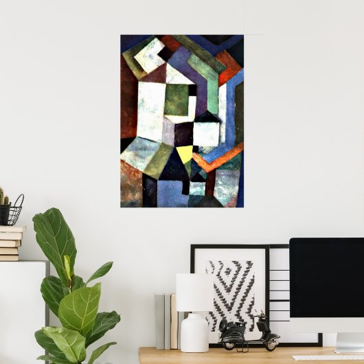 Klee - Pious Northern Landscape Poster (Heimbüro)