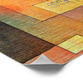 Klee - Polyphonische Architektur Poster (Ecke)