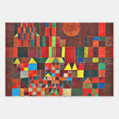 Klee - Populäre Gemälde von Paul Klee Geschenkpapier Set (Vorderseite)