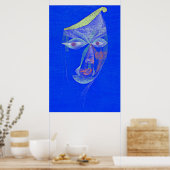 Klee - Portrait eines Orientalischen Poster (Küche)