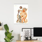 Klee - Power des Riesen Poster (Heimbüro)