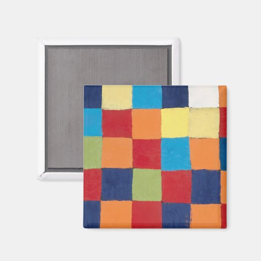 Klee - Qu 1, Farbdiagramm, Magnet (Vorderseite/Rückseite)