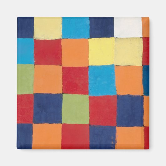 Klee - Qu 1, Farbdiagramm, Magnet (Vorne)