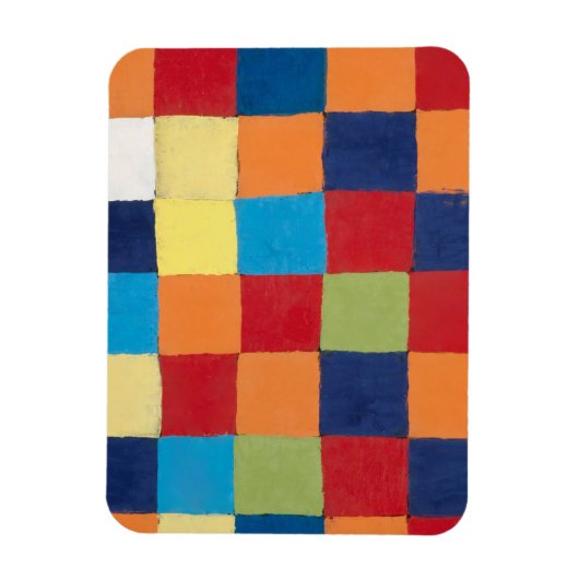 Klee - Qu 1, Farbdiagramm, Magnet (Vertikal)