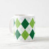 Klee-Raute Kaffeetasse (Vorderseite Links)